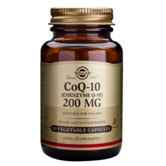 Solgar Coenzyme Q10 200 мг / 30 капсули на изгодни цени Solgar Coenzyme Q10 200 мг / 30 капсули на супер цена