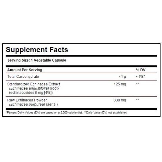 Solgar Echinacea Extract 60 капсули на изгодни цени Solgar Echinacea Extract 60 капсули на супер цена