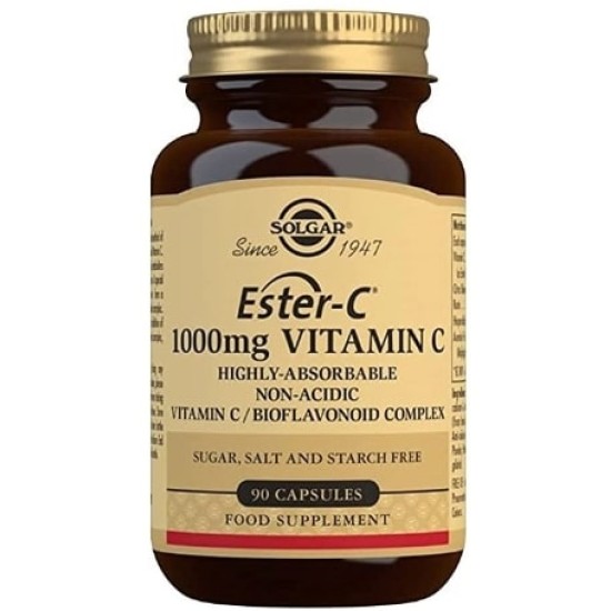 Solgar Ester-C Plus 1000 мг Vitamin C 90 таблетки на супер цена