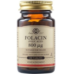 Solgar Folic Acid 800 мкг / 100 таблетки