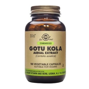 Solgar Gotu Kola Aerial 100 капсули