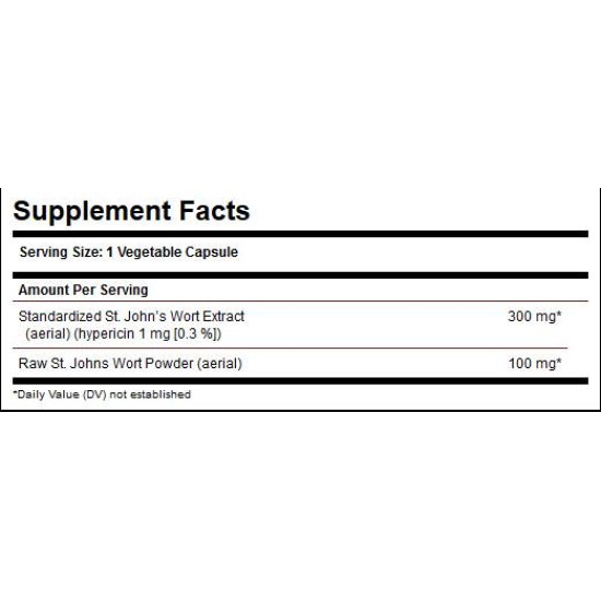 Solgar St. John’s Wort Herb Extract 300 мг / 50 капсули на изгодни цени Solgar St. John’s Wort Herb Extract 300 мг / 50 капсули на супер цена