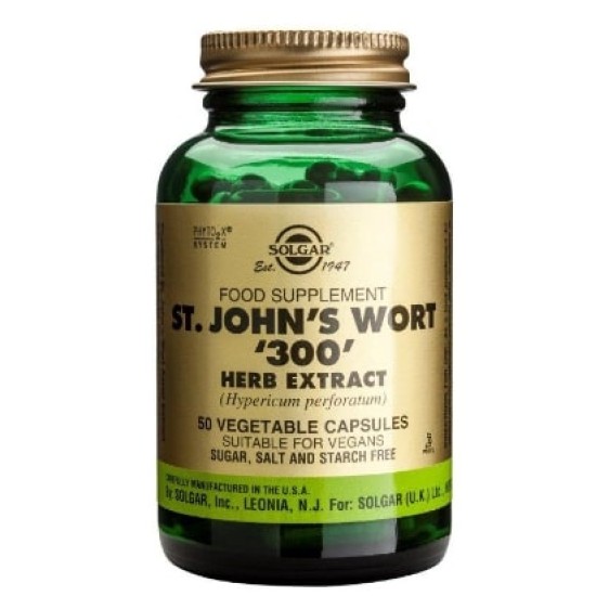 Solgar St. John’s Wort Herb Extract 300 мг / 50 капсули на изгодни цени Solgar St. John’s Wort Herb Extract 300 мг / 50 капсули на супер цена
