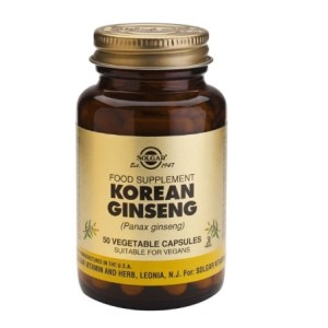 SOLGAR SFP Korean Ginseng Root Extract 60 растителни капсули