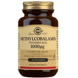 Solgar Vitamin B-12 1000 мкг / Methylcobalamin / 30 таблетки