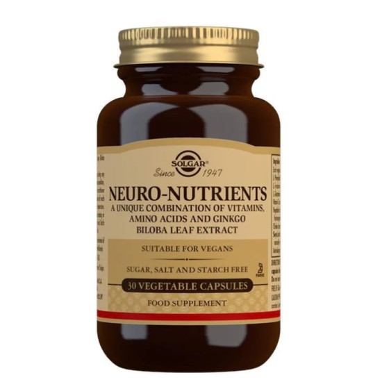 Solgar Neuro Nutrients 30 капсули на изгодни цени Solgar Neuro Nutrients 30 капсули на супер цена