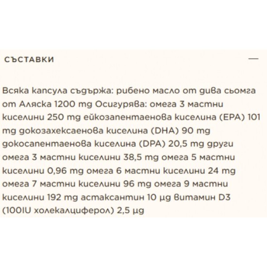Solgar Full Spectrum Omega Wild Alaskan 120 капсули на супер цена