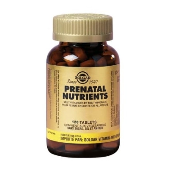 Solgar Prenatal Nutrients 120 таблетки на изгодни цени Solgar Prenatal Nutrients 120 таблетки на супер цена