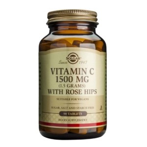 Solgar Vitamin C 1500 mg + Rose Hips 90 таблетки Solgar Vitamin C 1500 mg + Rose Hips 90 таблетки
