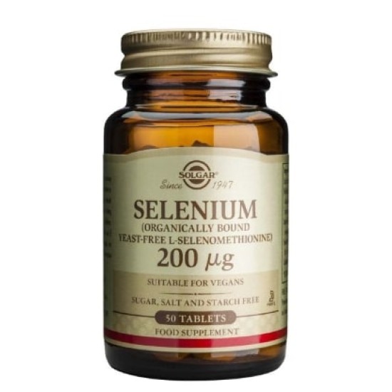 Solgar Selenium 200 мкг / 50 таблетки на супер цена