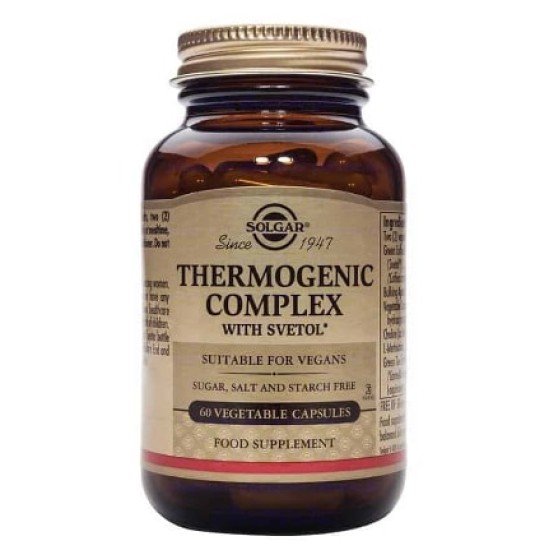 Solgar Thermogenic Complex 60 капсули на супер цена