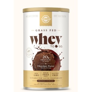 Solgar GRASS FED WHEY TO GO®, CHOCOLATE 377 гр