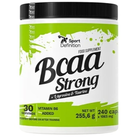 Sport Definition BCAA Strong 240 капсули на супер цена
