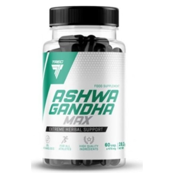 TREC NUTRITION Ashwagandha Max 335 мг / 60 капсули на супер цена