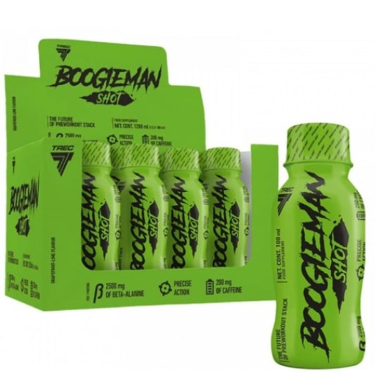 TREC NUTRITION Boogieman Shot | Pre-Workout 12x100 мл на супер цена