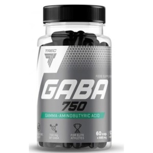 TREC NUTRITION GABA 750 мг / 60 капсули TREC NUTRITION GABA 750 мг / 60 капсули
