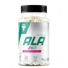 TREC NUTRITION ALA 250 | Alpha Lipoic Acid 250 mg / 60 Caps