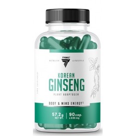 TREC NUTRITION Korean Ginseng 500 мг / 90 капсули