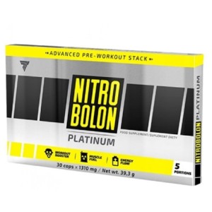 TREC NUTRITION Nitrobolon Platinum Caps | Complete Pre-Workout Formula 30 капсули TREC NUTRITION Nitrobolon Platinum Caps | Complete Pre-Workout Formula 30 капсули