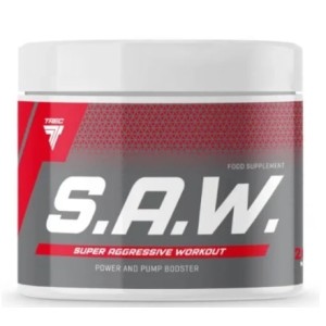TREC NUTRITION S.A.W. Powder | Super Aggressive Pre-Workout 200 гр TREC NUTRITION S.A.W. Powder | Super Aggressive Pre-Workout 200 гр