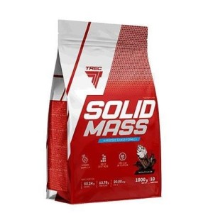 TREC NUTRITION Solid Mass | Hardcore Gainer Formula 1000 гр TREC NUTRITION Solid Mass | Hardcore Gainer Formula 1000 гр
