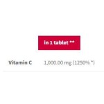 TREC NUTRITION Vitamin C 1000 Sport Endurance | Effervescent 20 таблетки на супер цена