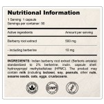 True Health Berberine Extract 500 мг / 90 капсули на изгодни цени True Health Berberine Extract 500 мг / 90 капсули на супер цена