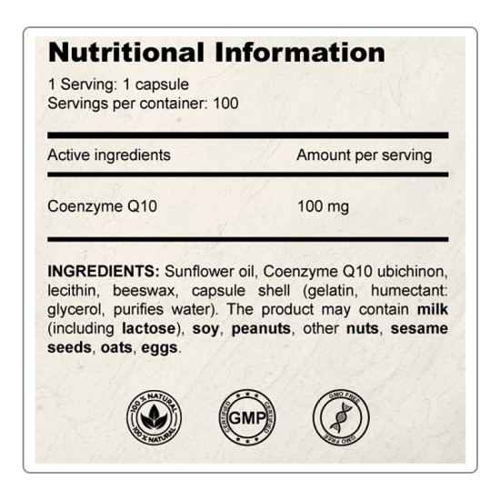True Health Coenzyme Q10 100 гел капсули на супер цена