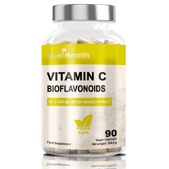 True Health Vitamin C Ultra 1000 мг / 90 капсули на изгодни цени True Health Vitamin C Ultra 1000 мг / 90 капсули на супер цена
