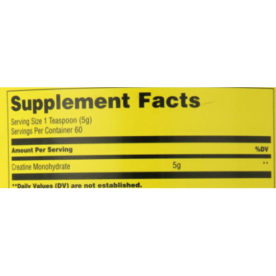 Universal Creatine Monohydrate 300 gr / 60 servs на супер цена