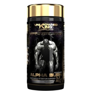 UnKrowned King by Kevin Levrone Alpha Burn | Thermogenic Fat Burner 60 капсули