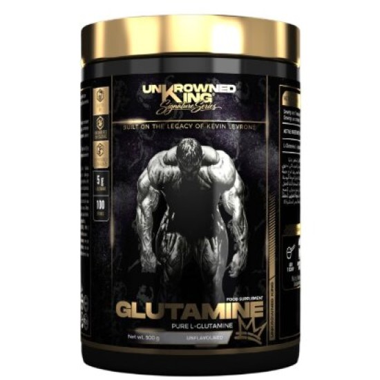UnKrowned King by Kevin Levrone Glutamine Powder 500 гр на супер цена
