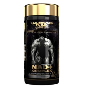 UnKrowned King by Kevin Levrone NAD+ Complex | with CoQ10, Vitamin C & Niacinamide 60 капсули