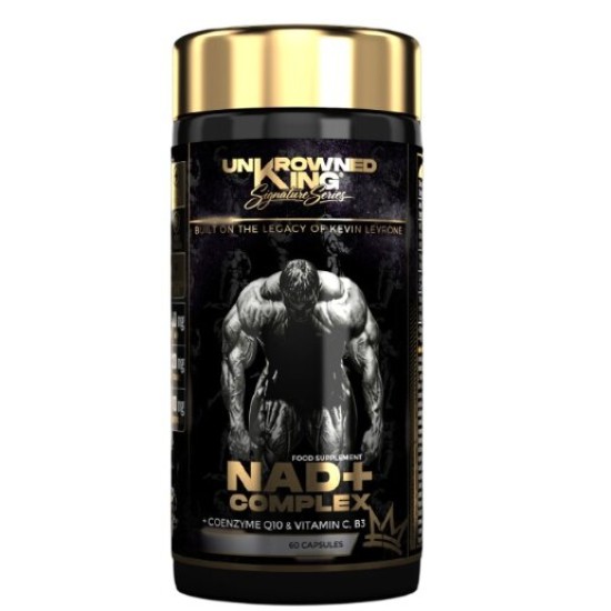 UnKrowned King by Kevin Levrone NAD+ Complex | with CoQ10, Vitamin C & Niacinamide 60 капсули на супер цена