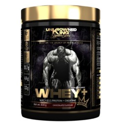 UnKrowned King by Kevin Levrone Whey+ Protein | with Whey Concentrate, Egg Protein & Creatine 500 гр UnKrowned King by Kevin Levrone Whey+ Protein | with Whey Concentrate, Egg Protein & Creatine 500 гр