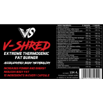 V-SHAPE SUPPS V-SHRED 150 caps / 50 дози на супер цена
