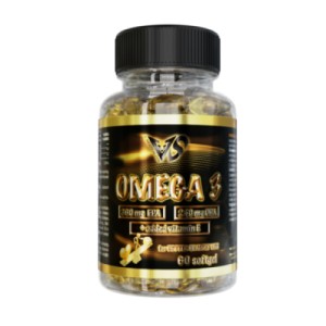 V-SHAPE SUPPS Omega 3 360mg EPA 240mg DHA / 60 гел капсули / 30 дози