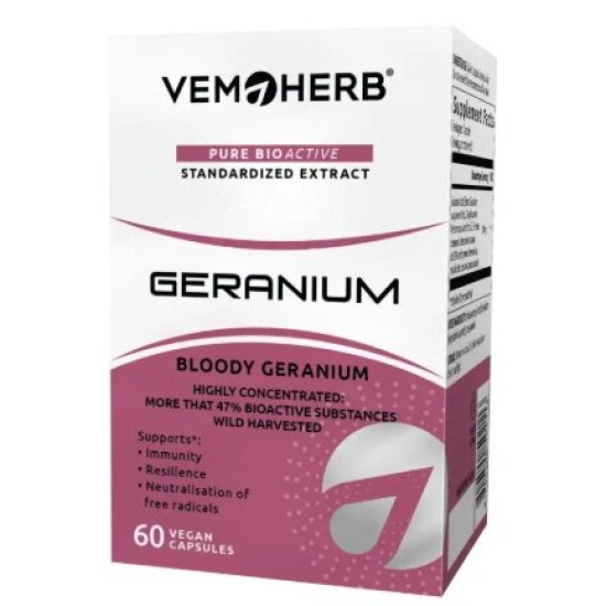 VemoHerb Geranium 60 капсули на супер цена