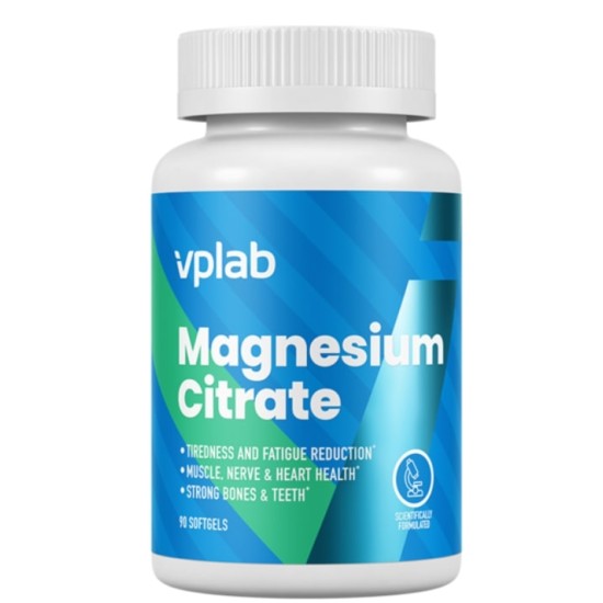 VPLab Magnesium Citrate 90 гел капсули на супер цена