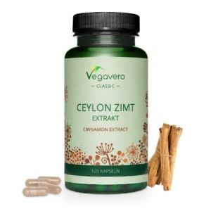 Vegavero Ceylon Zimt Extrakt 120 капсули