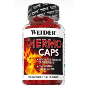 Weider Thermo Caps (термогенен фет бърнър) - 120 капсули
