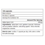 Yamamoto Nutrition Alpha LIPOIC ACID 100 капсули на супер цена
