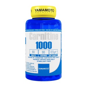 Yamamoto Nutrition L-Carnitine 1000 , 90 таблетки Yamamoto Nutrition L-Carnitine 1000 , 90 таблетки