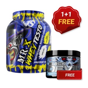 PROMO 1+1 FREE V-SHAPE SUPPS MR X WHEY TESTO 1800 g / 60 serv + HI TEC NUTRITION Black DEVIL - 240Caps PROMO 1+1 FREE V-SHAPE SUPPS MR X WHEY TESTO 1800 g / 60 serv + HI TEC NUTRITION Black DEVIL - 240Caps