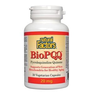 NATURAL FACTORS BioPQQ 20 мг / 30 капсули