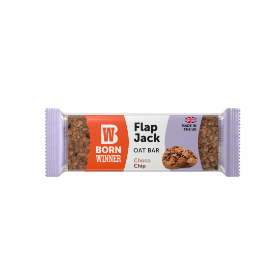 Born Winner Flap Jack Oat Bar Choco Chip 90 гр на супер цена