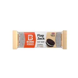 Born Winner Flap Jack Oat Bar Cookies &amp; Cream 100 гр