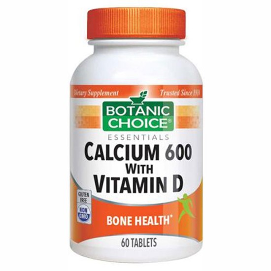 Swanson Calcium 600 with Vitamin D 60 таблетки на супер цена