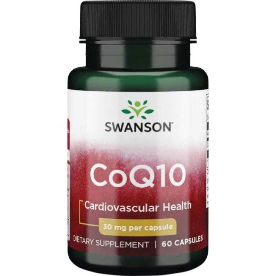 Swanson Коензим CoQ10 30 60 CAPS на супер цена