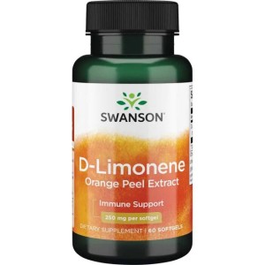 Swanson Д-лимонен Екстракт от Портокалови Кори 60 SOFTGELS Swanson Д-лимонен Екстракт от Портокалови Кори 60 SOFTGELS